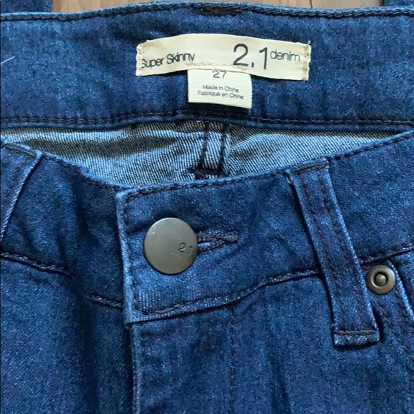 2.1 Denim Jean sz 27 - Picture 3 of 4